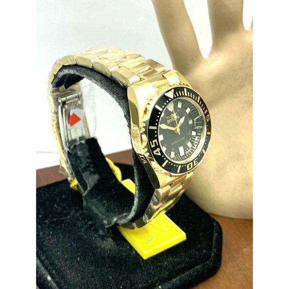 Invicta Women\'s Gold and Black Dive Watch main image 12